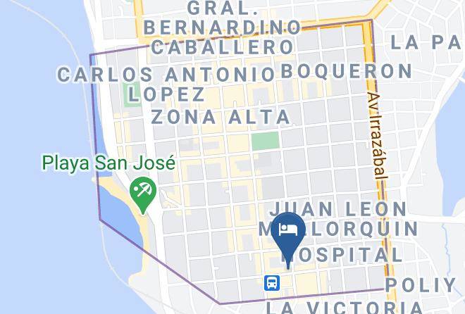 Encarnacion - Hotel Germano Maps