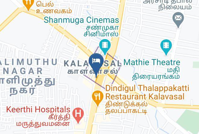Madurai - Hotel Germanus Maps