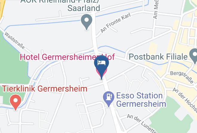 Germersheim - Hotel Germersheimer Hof Gmbh Maps