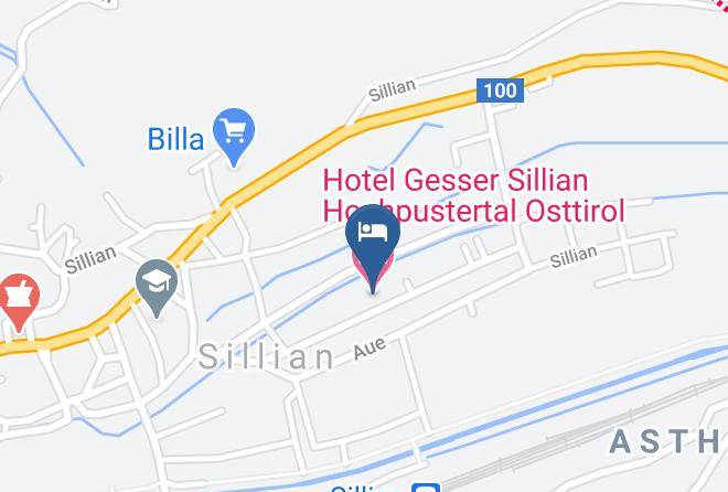 Lienz - Hotel Gesser Sillian Hochpustertal Osttirol Maps