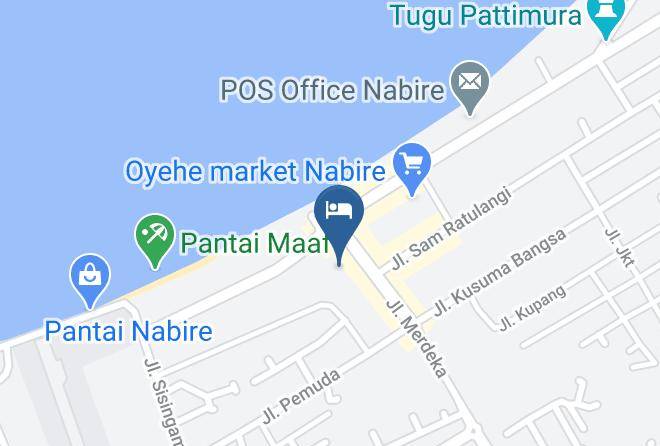 Nabire Regency - Hotel Getz Nabire Maps