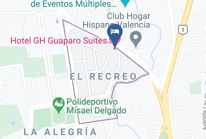 Valencia - Hotel Gh Guaparo Suites Maps