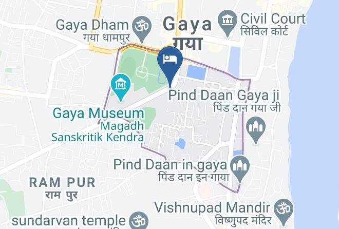 Gaya - Hotel Gharana Maps