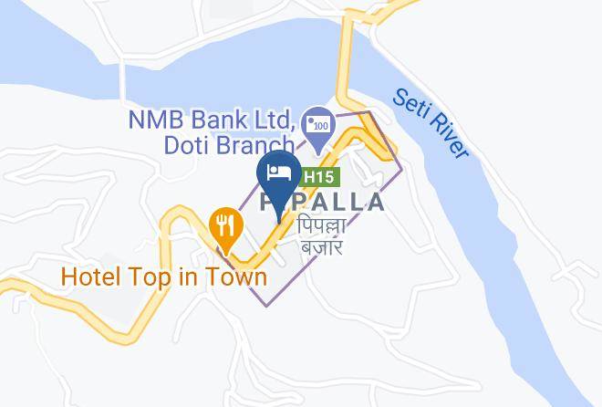 Hotel Ghatal Map