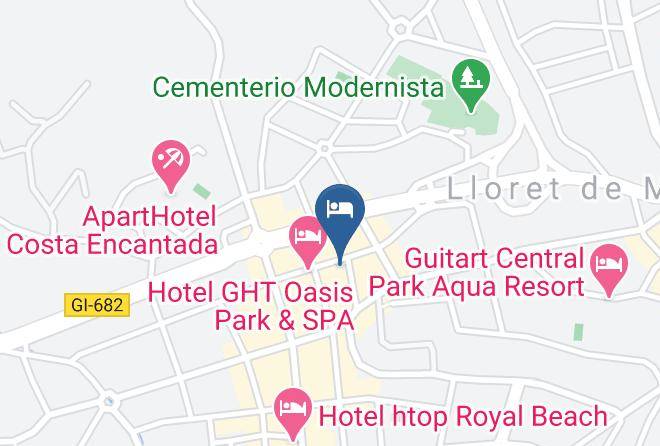 Girona - Hotel Ght Aquarium & Spa Superior Maps