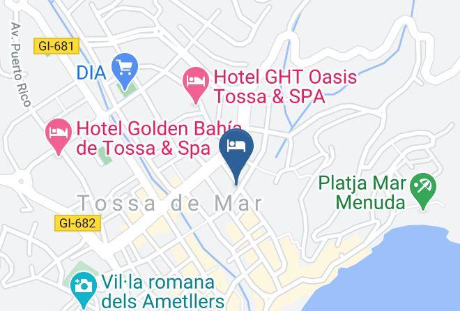 Girona - Hotel Ght Costa Brava Maps