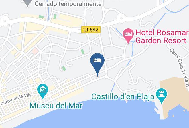 Girona - Hotel Ght Miratge Maps