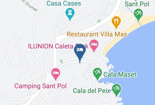 Girona - Hotel Ght S'agaro Mar Maps