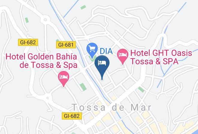 Girona - Hotel Ght Sa Riera Maps