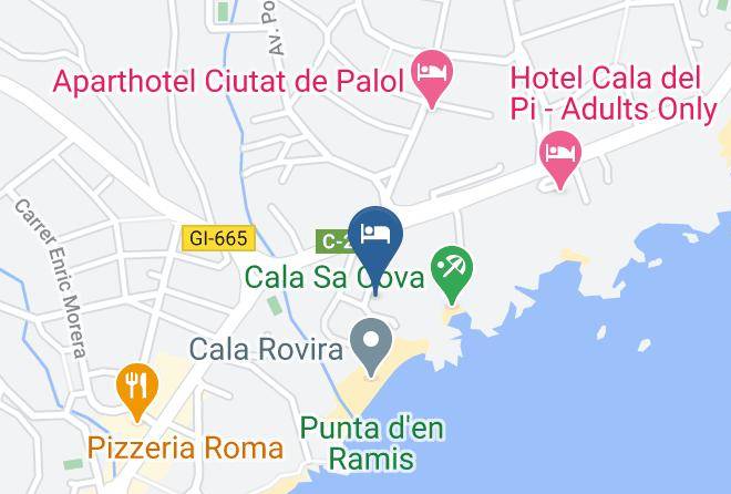 Girona - Hotel Ght Xaloc Maps