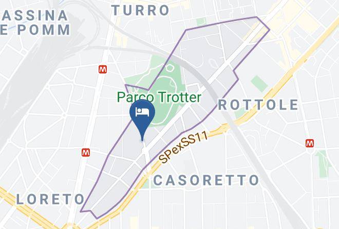 Milan - Hotel Giacosa Maps