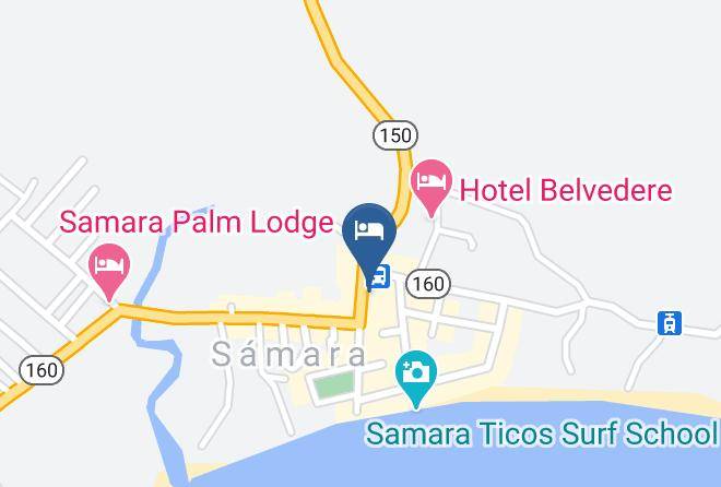Nicoya - Hotel Giada Maps