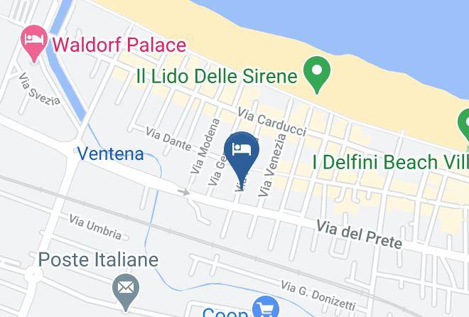 Rimini - Hotel Giamaica Maps