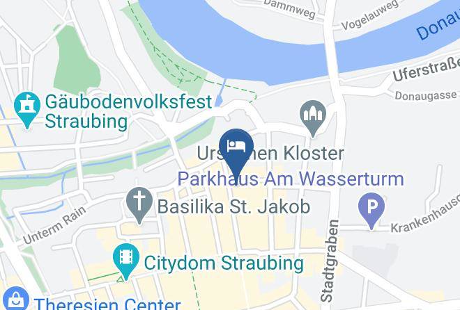 Straubing - Hotel Giamas In Straubing Maps