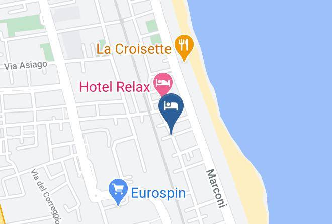 Hotel Giancarlo Map