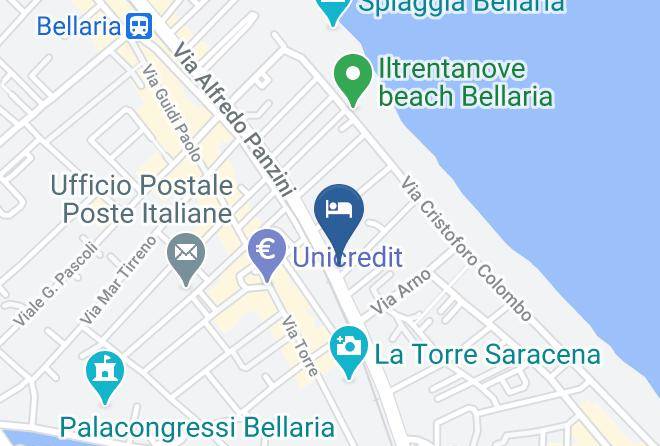 Rimini - Hotel Gianella Maps
