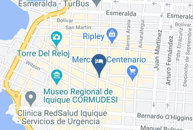 Iquique Province - Hotel Gianni Maps
