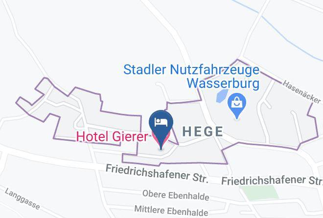 Lindau - Hotel Gierer Maps