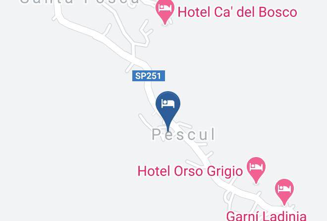 Belluno - Hotel Giglio Rosso Maps