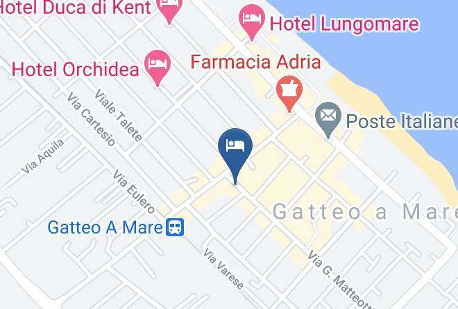 Forli - Hotel Gigliola Maps