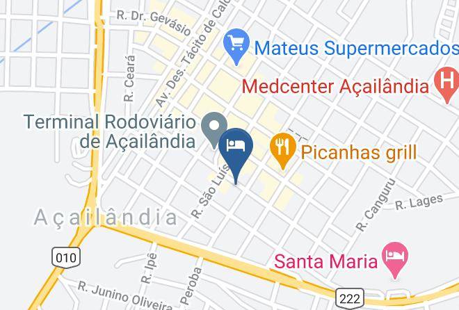 Acailandia - Hotel Gil Maps