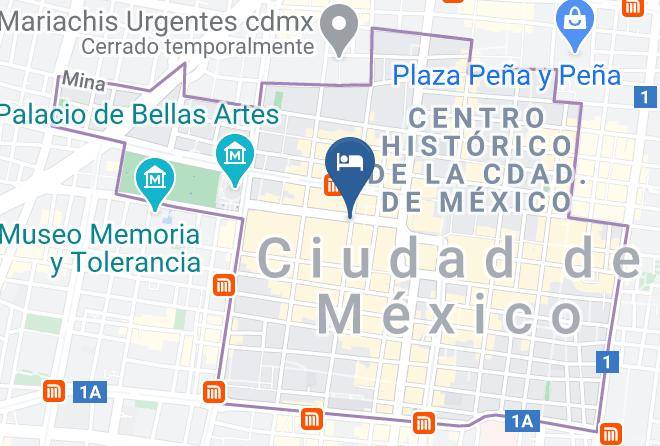 Cuauhtemoc - Hotel Gillow Maps