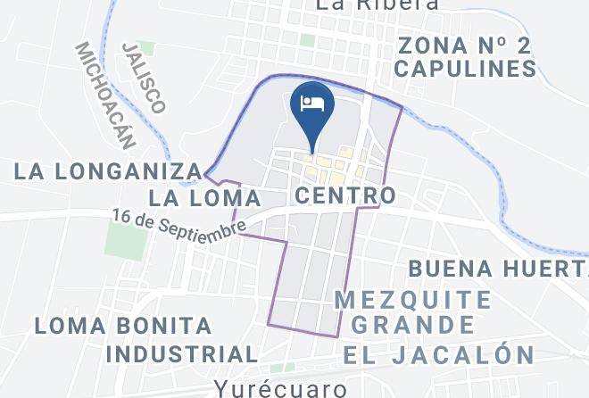 Yurecuaro - Hotel Gilton Yestig Maps