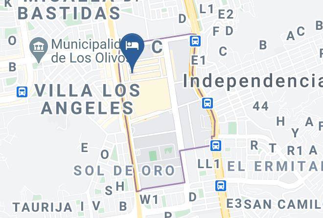 Independencia - Ginebra Hotel & Suites Maps
