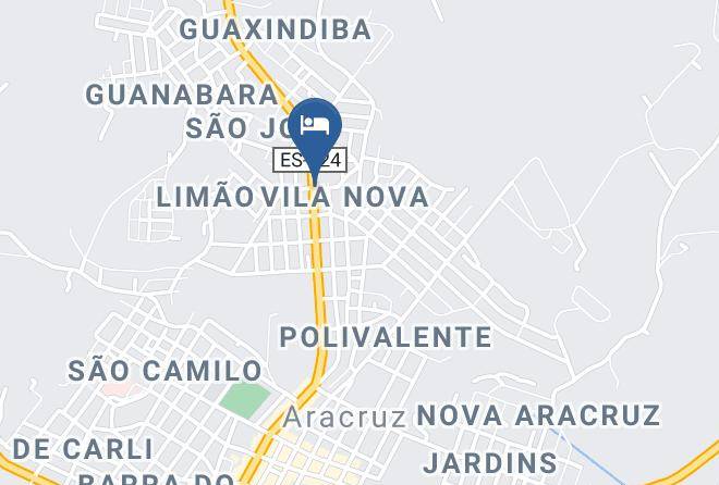 Aracruz - Hotel Gineli Maps