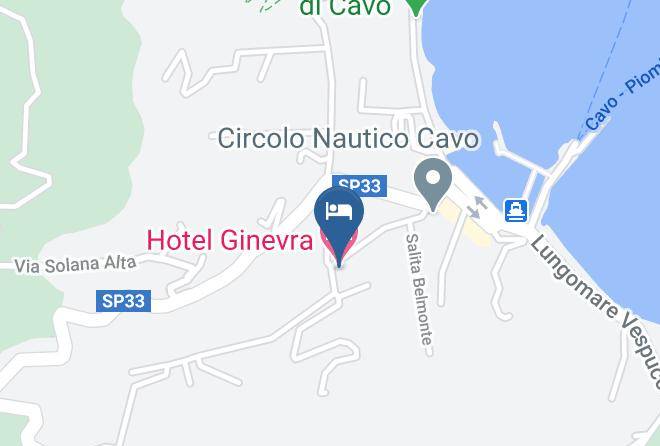 Leghorn - Hotel Ginevra Maps