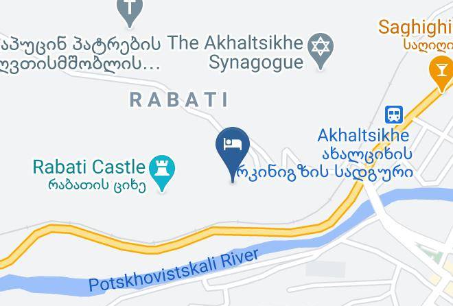 Akhaltsikhe - Hotel Gino Wellness Rabati Maps