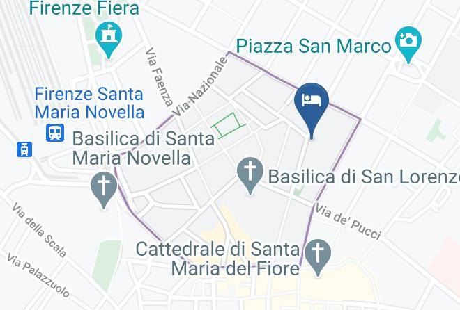 Florence - Hotel Ginori Al Duomo & Ginori Garden Deluxe Collection Maps