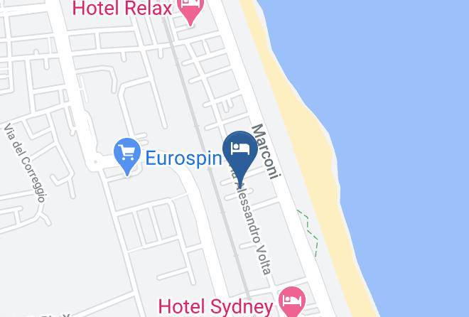 Ascoli Piceno - Hotel Gioia Di Catalini Ernesta Maps