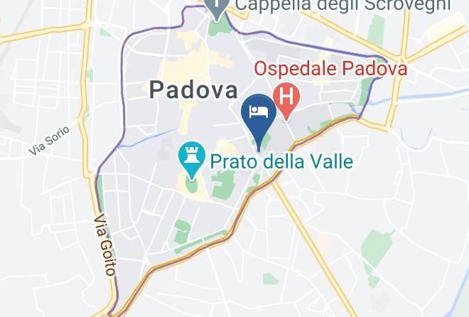 Padua - Hotel Giotto Maps