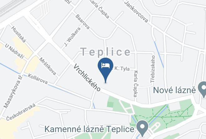 Teplitz - Hotel Giovanni Giacomo Maps