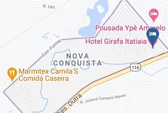 Itatiaia - Hotel Girafa Itatiaia Maps