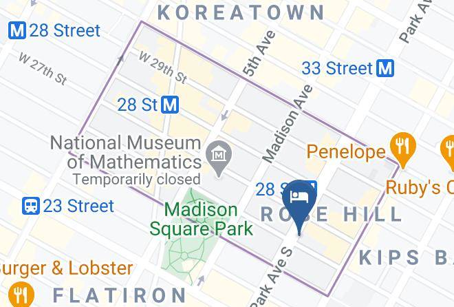 New York - Hotel Giraffe By Library Hotel Collection Maps