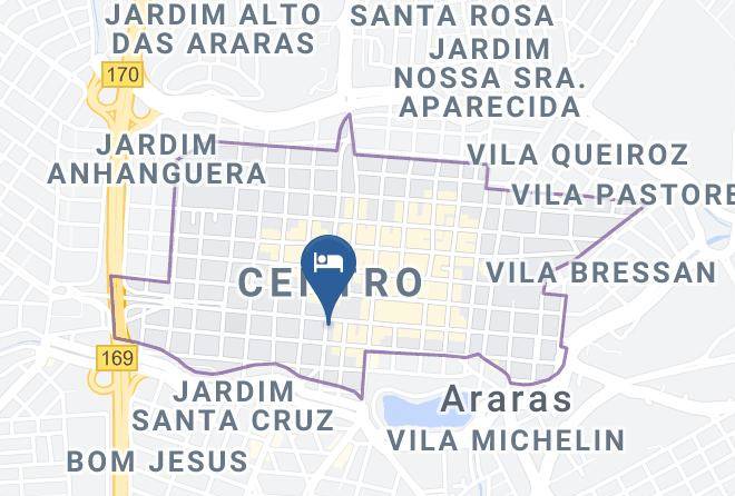 Araras - Hotel Girardelli Maps