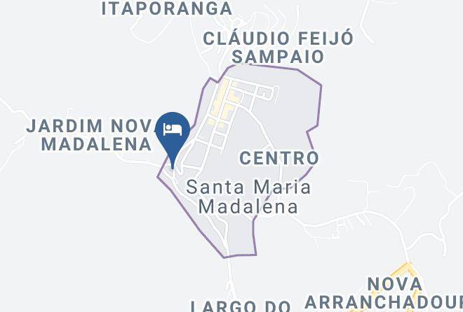 Santa Maria Madalena - Hotel Girassol Da Serra Maps