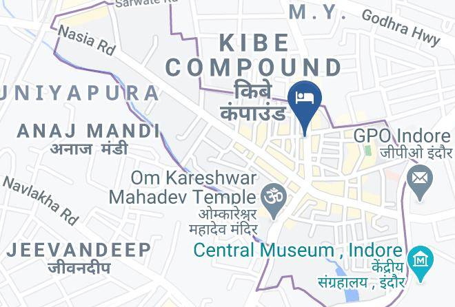 Indore - Hotel Girdhar Maps