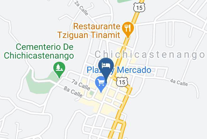 Chichicastenango - Hotel Giron Maps