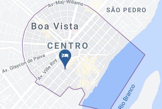 Boa Vista - Hotel Giselle Boutique Maps