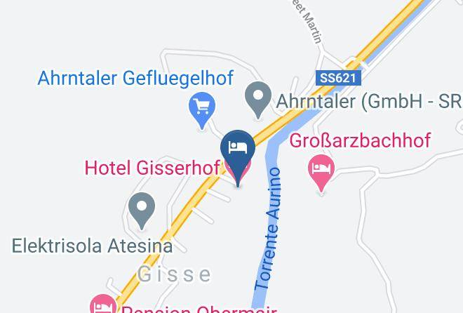 Hotel Gisserhof Map