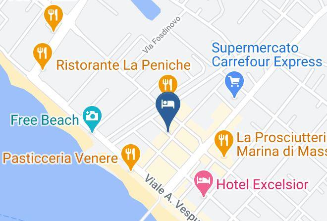 Massa Carrara - Hotel Giulia Maps