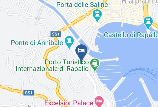Genoa - Hotel Giulio Cesare Gestione Da Dicembre 2016 Maps