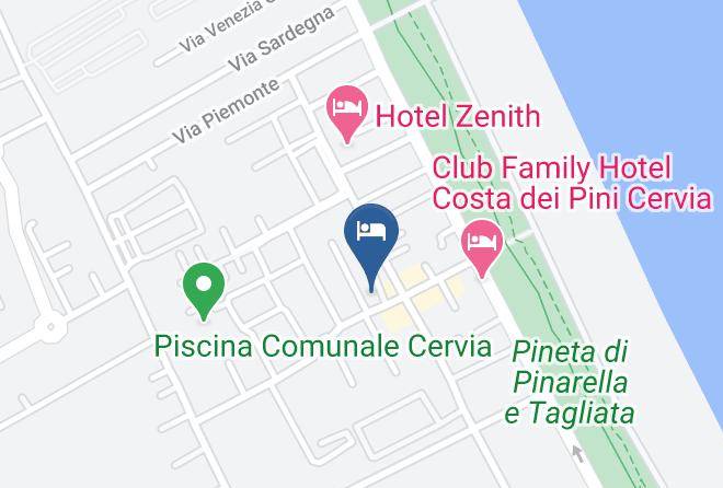 Ravenna - Hotel Giunchi Maps