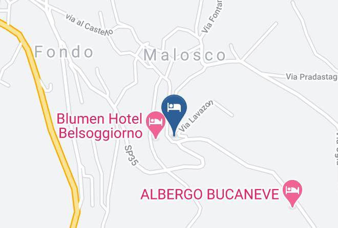 Trento - Hotel Giusy Di Bonvicin Giuseppe E C Snc Maps