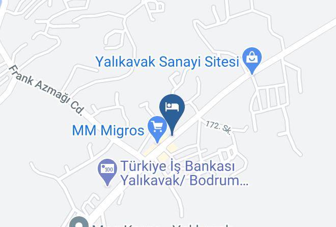 Bodrum - Hotel Gizia 5 Oda Maps