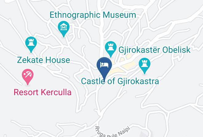 Gjirokaster - Hotel Gjirokastra Maps