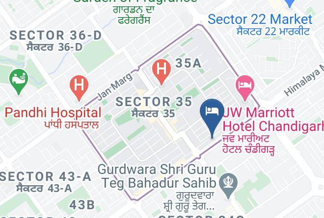 Sector 35 - Hotel Gk International Maps